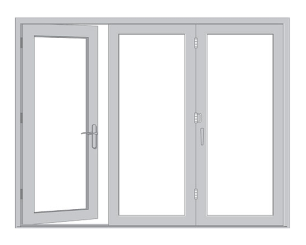 Traditional Wood Bifold Patio Doors, Bi Folding Patio Doors Cost