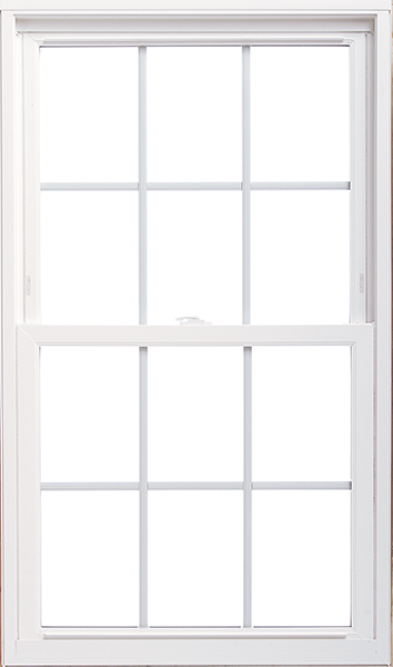 250 series single-hung window white