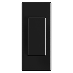 pivot door thumb turn in matte black