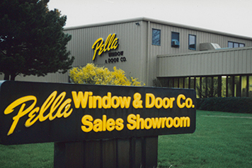 Pella Corporation's first window and door showroom is opened.