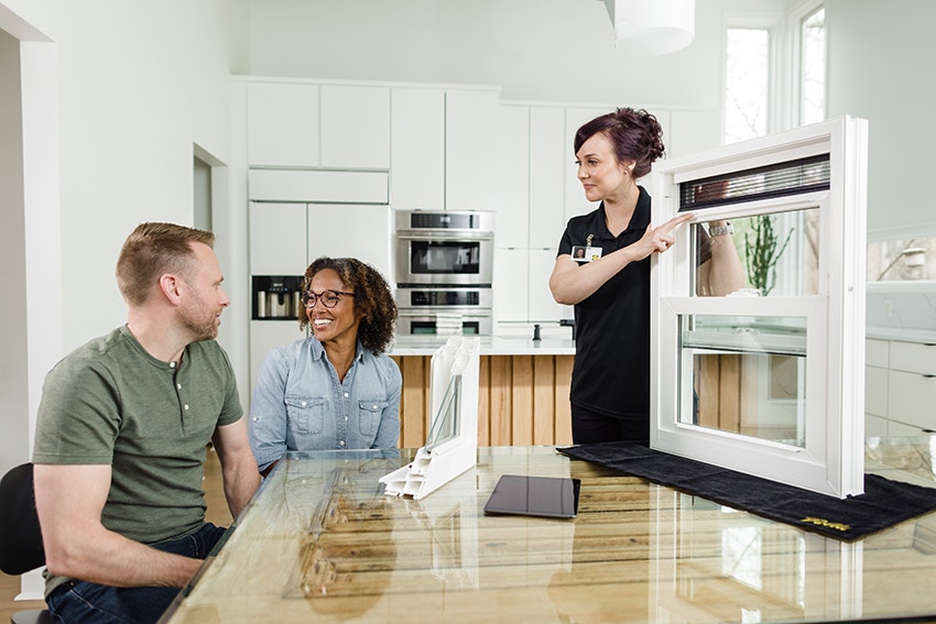 an in-home consultation for replacement Pella windows