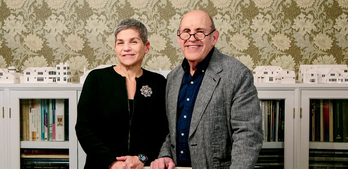 Julie Hacker and Stuart Cohen