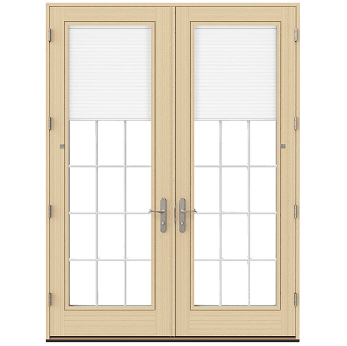 Pella Lifestyle Series Hinged Patio, 48 Inch Patio Door