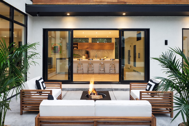 Popular Patio Doors For Your Home S Architectural Style Pella - Patio Door Furniture