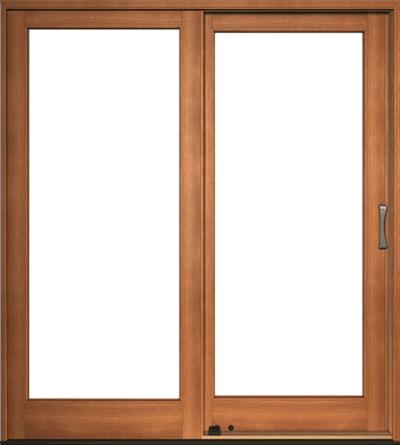 Traditional Wood Sliding Patio Doors, What Are The Parts Of A Sliding Glass Door