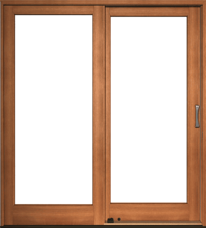 Pella Architect Series Traditional Wood Sliding Patio Doors Pella