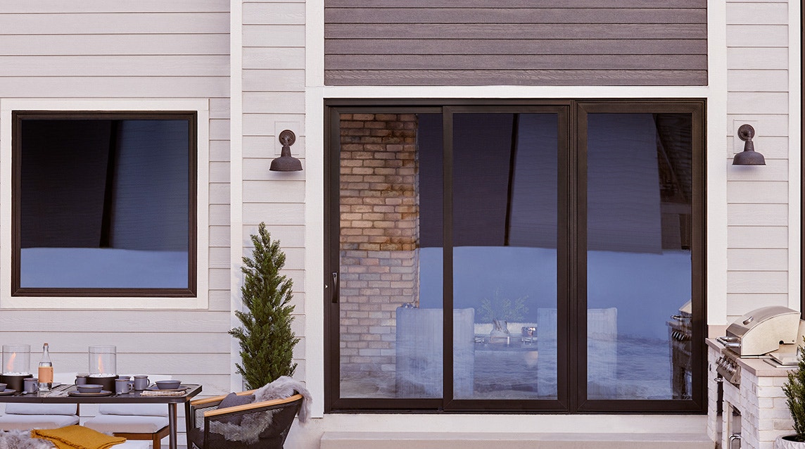 Which Type Of Patio Door Is Best For, Three Panel Sliding Glass Door Dimensions