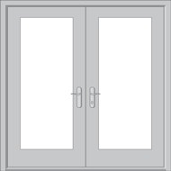 Pella® Hurricane Shield Series™ Hinged Door