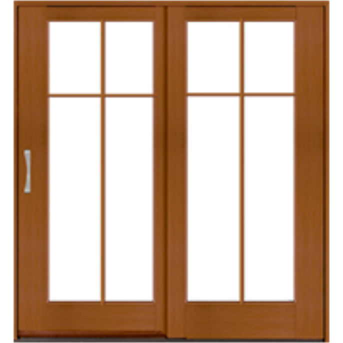 cross grille pattern reserve traditional sliding door