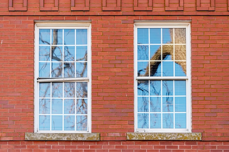 old windows before replacement wood 