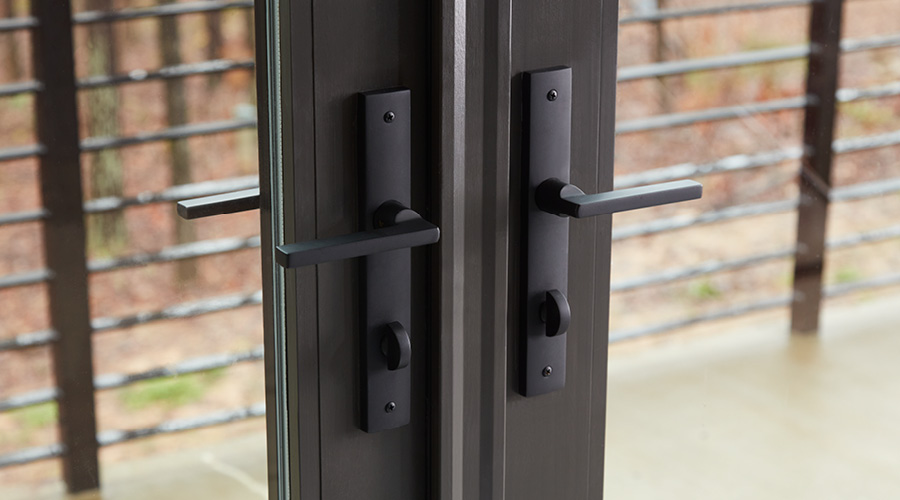 Outdoor handles and clearance locks