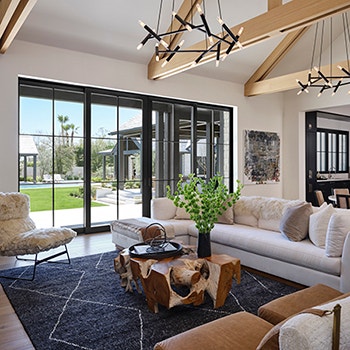 layer rugs on hardwood floors