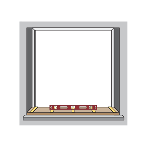 preparing the opening for a pocket replacement window