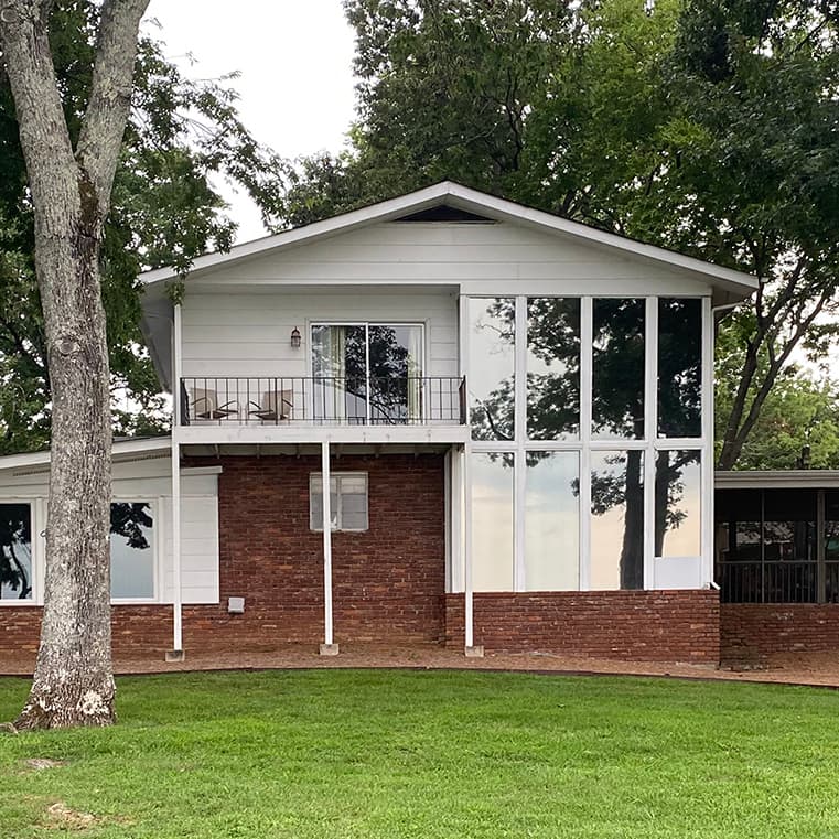 Before image of old lakehouse