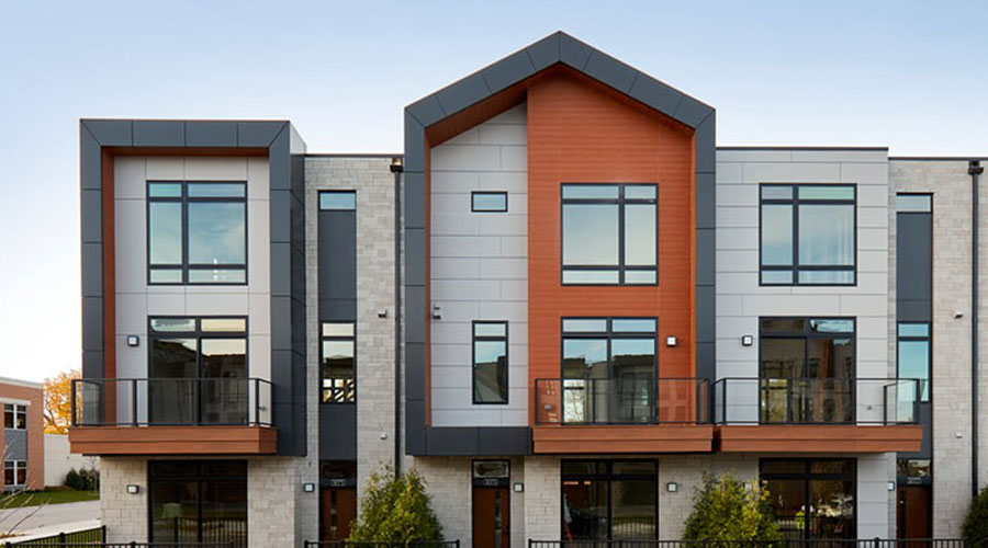 titletown apartment complex impervia windows and doors