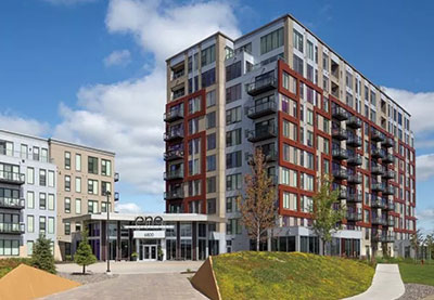 one southdale place apartment building wide panoramic view