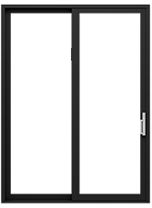 reserve contemporary sliding patio door cob