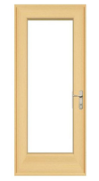 Wood Hinged Door