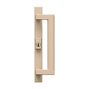 Almond Almond sliding patio door handle illustration