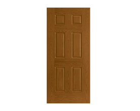 Fiberglass Front Door 6 Panel