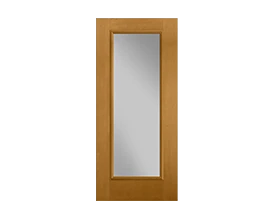 Fiberglass Front Door Full Light