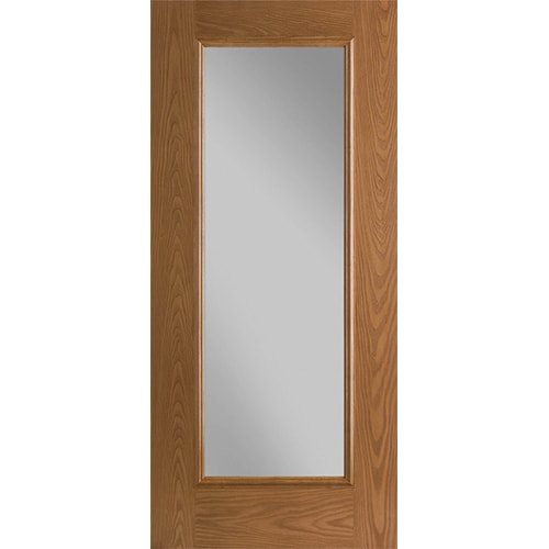 Fiberglass Front Door Full Light