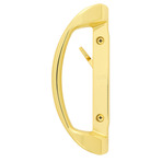 bright brass encompass sliding patio door hardware