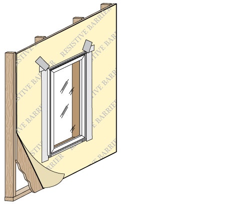 an illustrated step 5 guide to installing a window