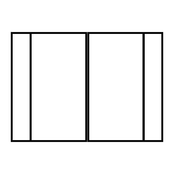 dual entry door with dual sidelights