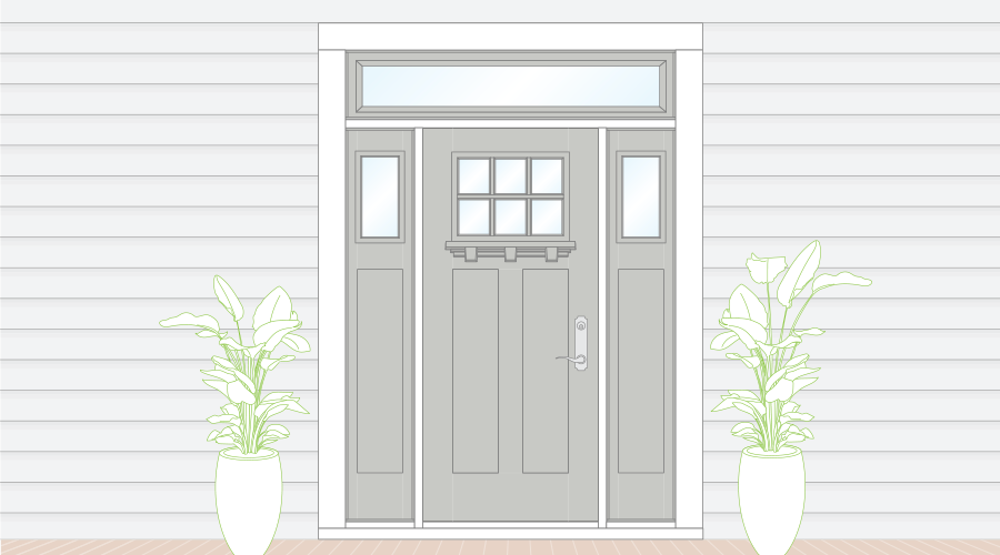 Common Door Terms Diagram