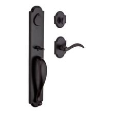 elkhorn hardware handle in distressed bronze