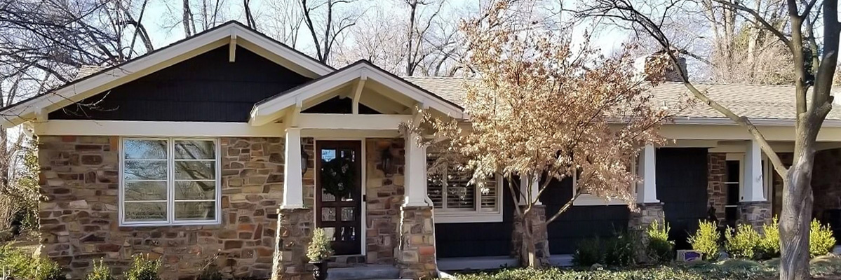 the exterior of a Salina, Kansas home