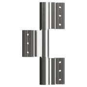 Silver silver hinged door hinge