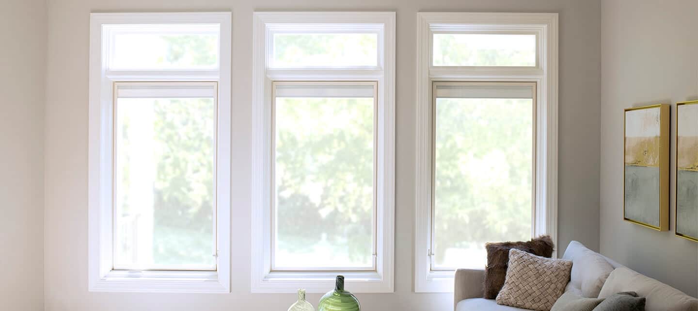3 lifestyle series windows with white trim