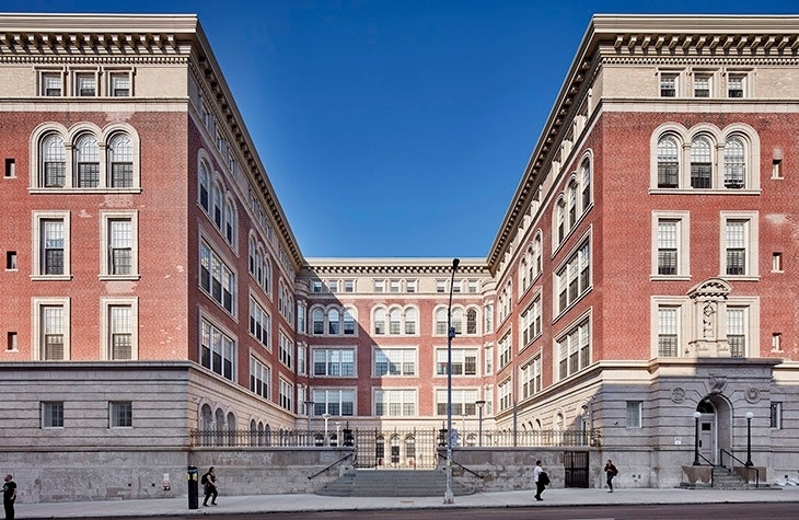 exterior of the Boys and Girls Club in Harlem