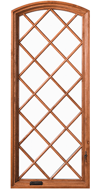 Wood Arched Window