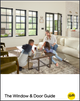 brochure cover for the window and door guide