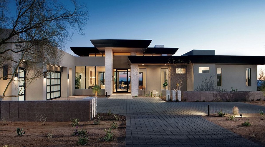 Scottsdale, Arizona home exterior after a full renovation