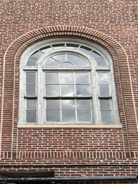 Outdated traditional window on St. Joseph's Place in Collingdale in need of replacement. 
