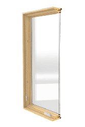 lifestyle series casement window cross section