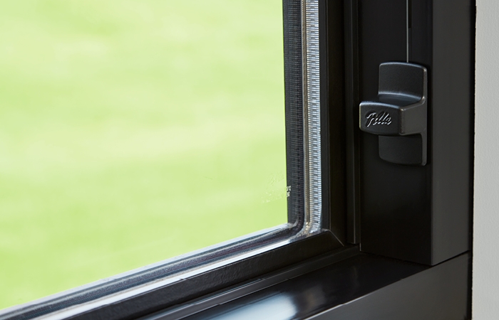 impervia black casement window
