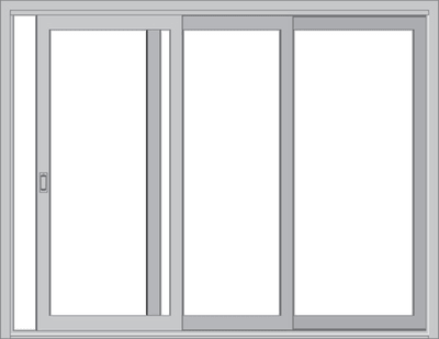 multi-slide patio door from the hurricaneshield product line