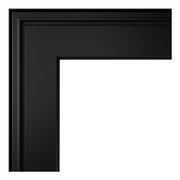 black fiberglass frame