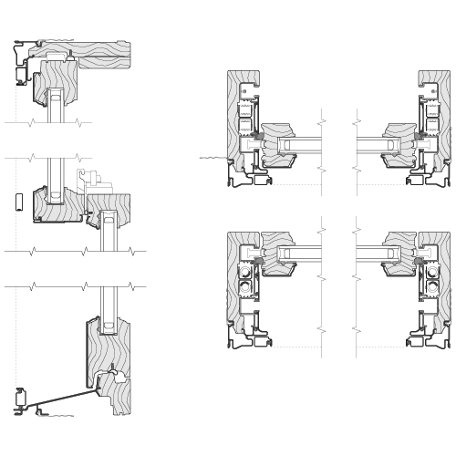 reserve traditional double-hung cross section