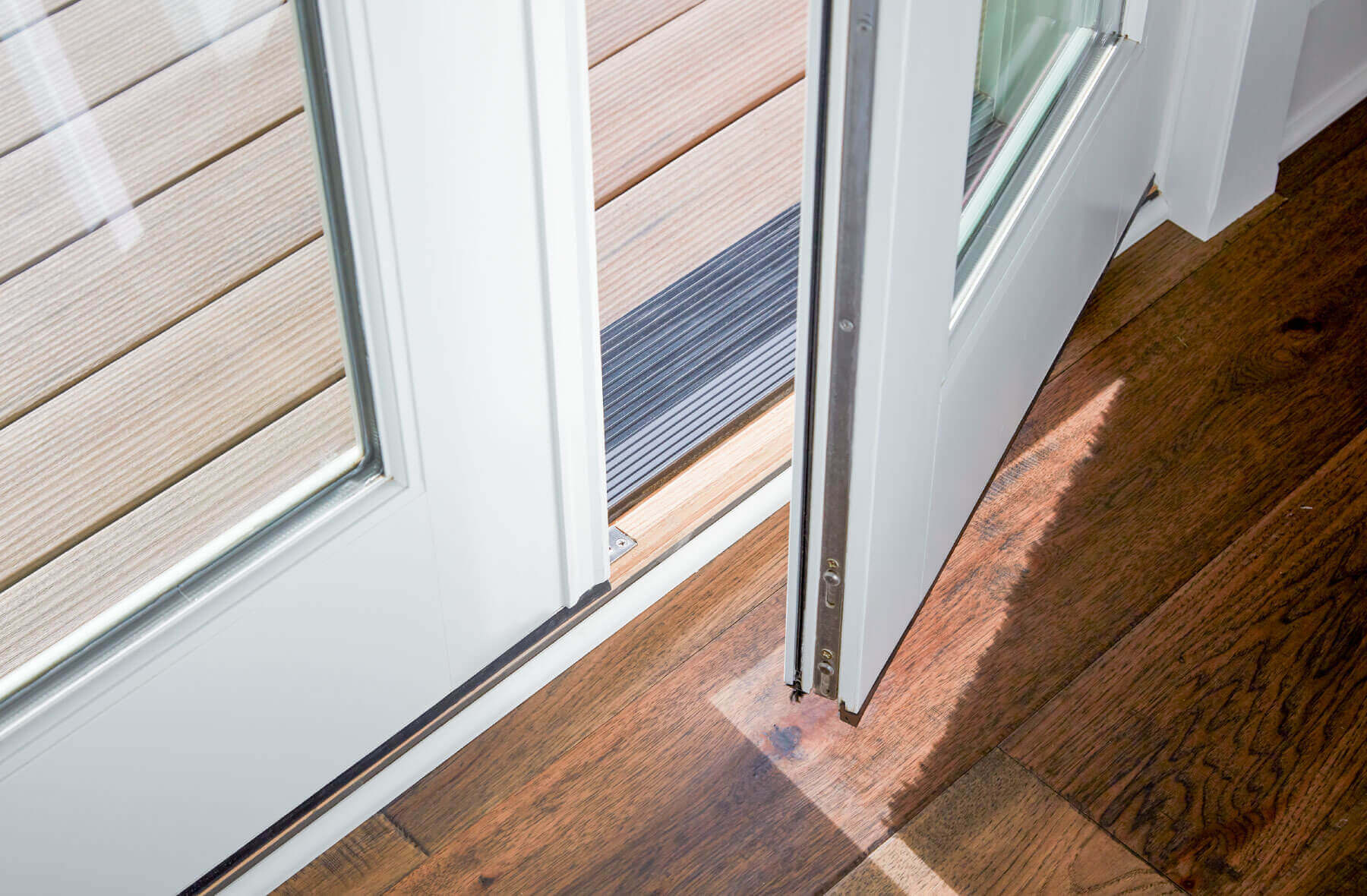 The Parts Of A Patio Door Pella, Laminate Flooring Transition To Sliding Glass Door