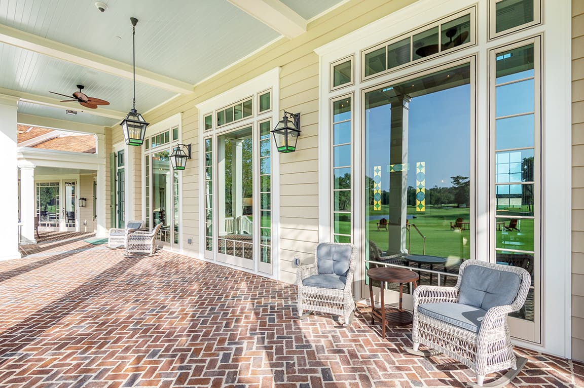 Pella impact resistant glass on Cougar Point Gulf Club.