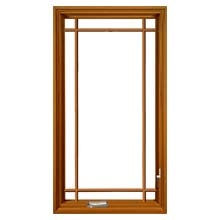 lifestyle casement window with prairie grilles