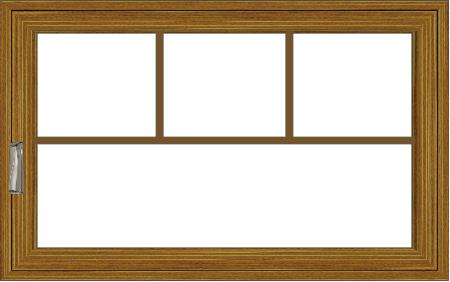 lifestyle awning window with top row grilles