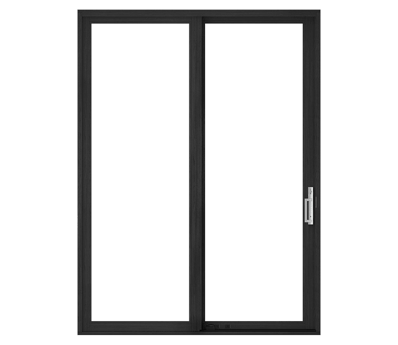 large illustration of a sliding patio door