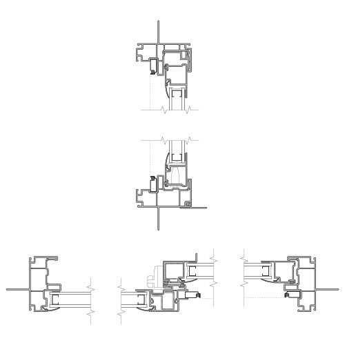 encompass sliding window cross section